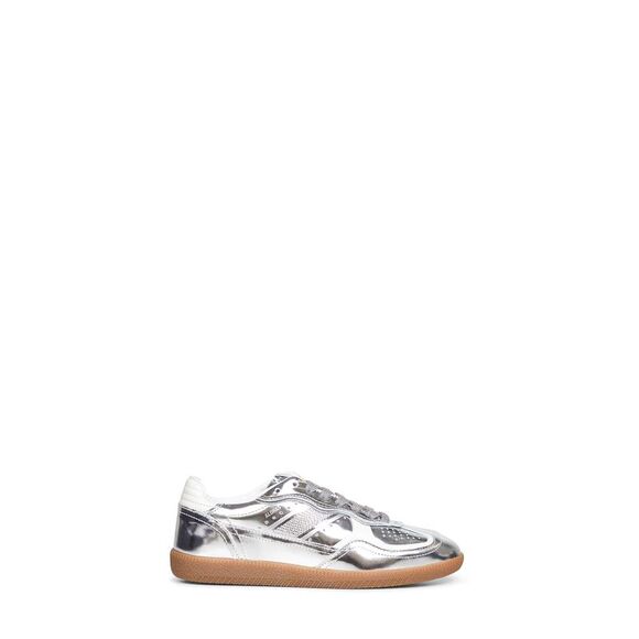 Alohas Women Silver Recycled Leather Tb.490 Sneakers